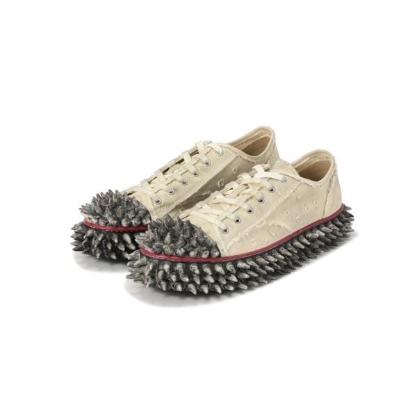 [�}���C]doublet�^�_�u���b�g�^DIRTY SPIKE TOE CAP SNEAKER/�G���G�C�`�s�[�iLHP�j �z���C�g