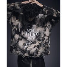 DankeSchon／ダンケシェーン／BLEACH KNIT