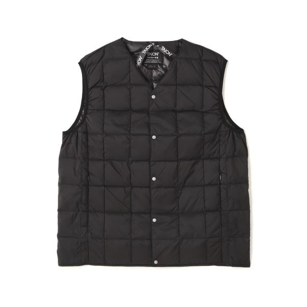 [�}���C]TAION�^�^�C�I���^V NECK DOWN VEST/�G���G�C�`�s�[�iLHP�j �u���b�N