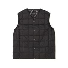 TAION／タイオン／V NECK DOWN VEST