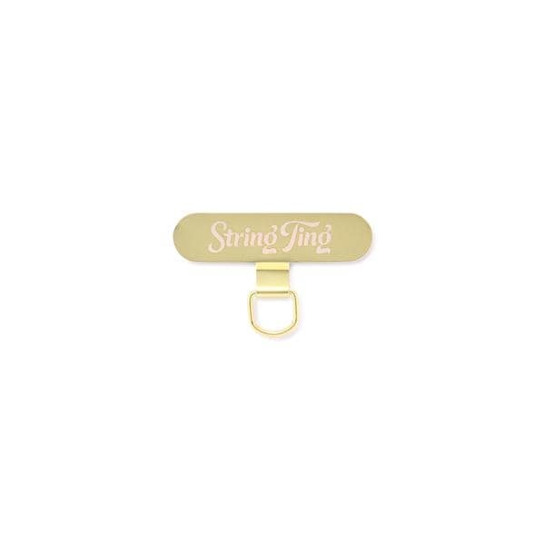 String Ting／ストリングティング／Phone Strap Card-Gold