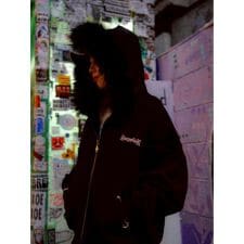 SUPPLIER／サプライヤー／FAUX FUR CROPPED CROSS ZIP HOODIE