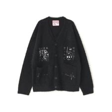 overprint／オーバープリント／PINC NOISE MOHAIR CARDIGAN