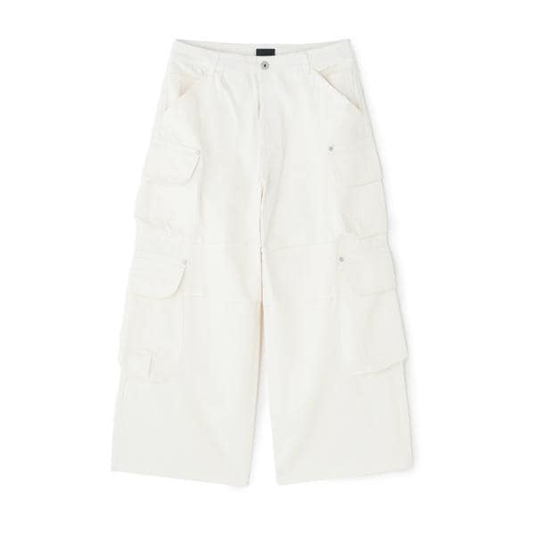 [�}���C]DankeSchon�^�_���P�V�F�[���^10oz KATURAGI W-CARGO PANTS/�G���G�C�`�s�[�iLHP�j �z���C�g
