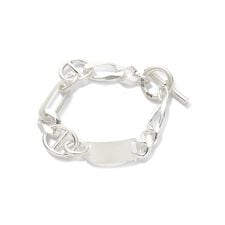 トゥエンティーエイティー／STERLING SILVER MIXED ANCHOR CHAIN BR