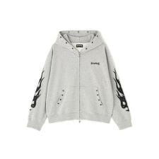 SUPPLIER／サプライヤー／Fire Tribal Leather Patch Zip Hood