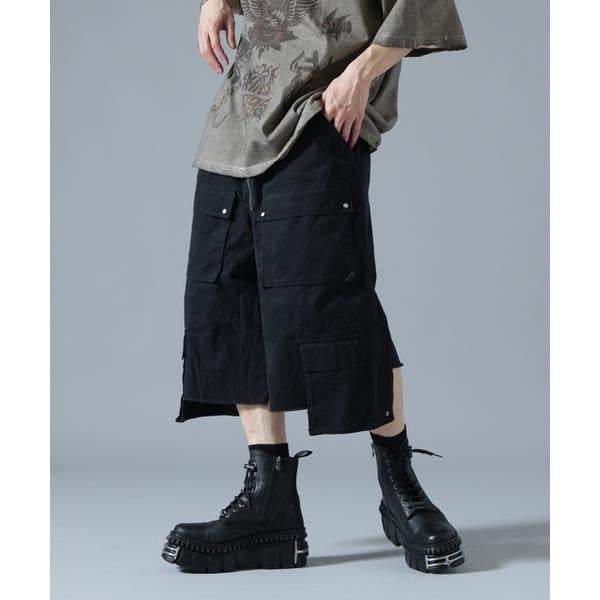 DankeSchon／ダンケシェーン／RIPSTOP W-CARGO SHORTS