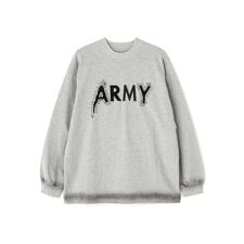 DankeSchon／ダンケシェーン／ARMY CREWNECK