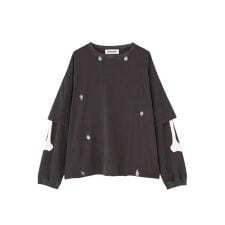 WHITELAND／ホワイトランド／LAYER L／S T-SHIRTS