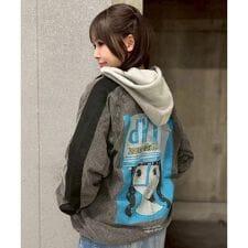 overprint／オーバープリント／別注pigment SHOPPER cotton jacket