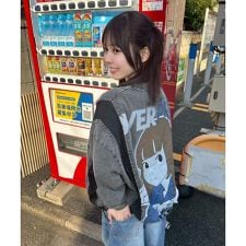 overprint／オーバープリント／別注pigment SIGNBOAD L／S Tee