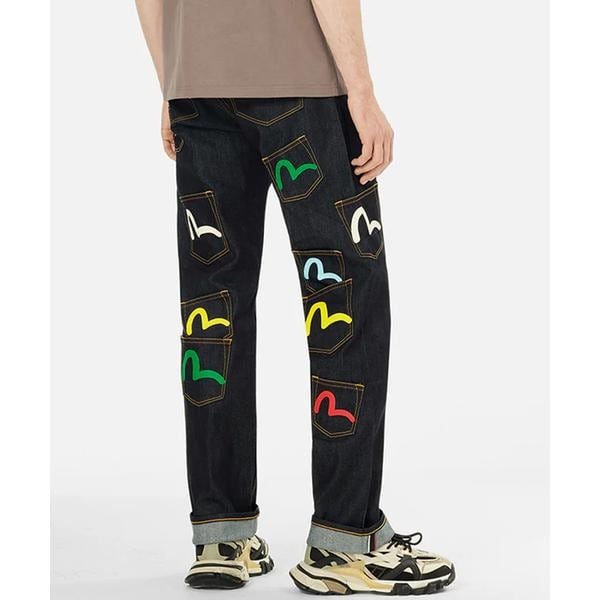 [�}���C]EVISU�^�G���B�X�^Multi-Pocket Regular Fit Jeans/�G���G�C�`�s�[�iLHP�j �C���f�B�S7