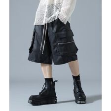 DankeSchon／ダンケシェーン／COATING CARGO SHORTS