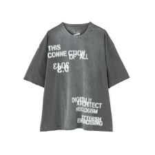 DankeSchon／ダンケシェーン／PIGMENT STENCIL S／S TEE
