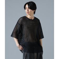 DankeSchon／ダンケシェーン／MESH S／S TEE
