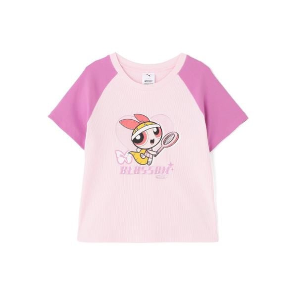 [�}���C]PUMA�^�v�[�}�^PPG SS TEE RAGLAN W/�G���G�C�`�s�[�iLHP�j �s���N