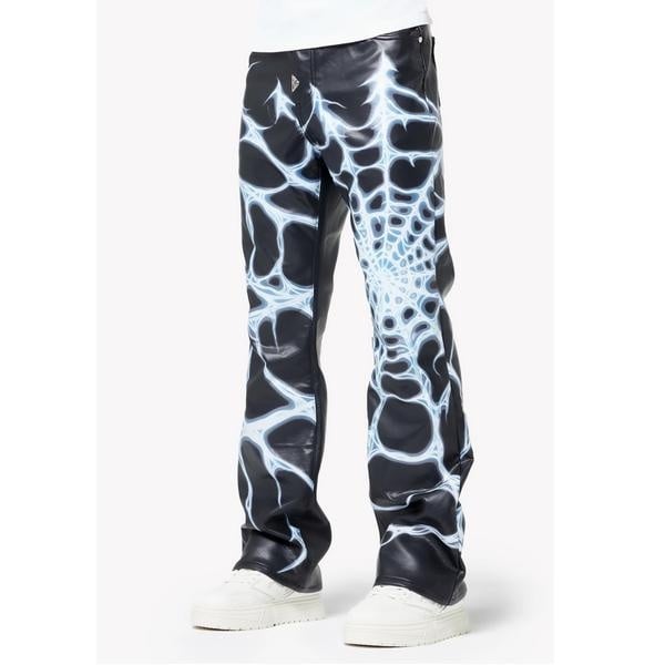 GUAPI／グアピ／Chrome Web Leather Pant | エルエイチピー(LHP
