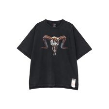 ADAMPATEK／アダムパテック／RED:BANSHEE　Ram Skull Graphic sh