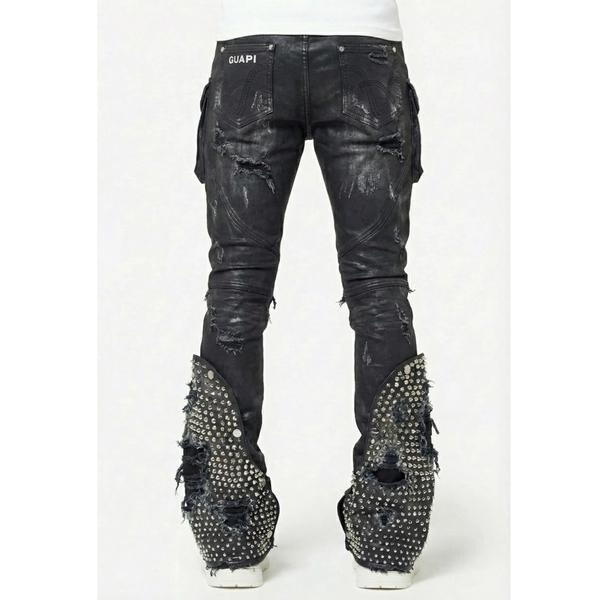 GUAPI／グアピ／Black Coffin Arc Waxed Denim | エルエイチピー(LHP
