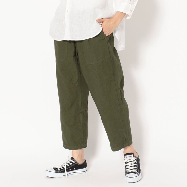 ティグルブロカンテ　ストレッチタックワイドパンツ ティグルブロカンテストレッチタックワイドパンツ