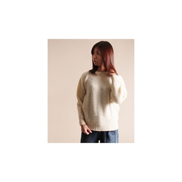 Laurence J. LAURENCE J SMITH クルーネック - Shetland Sweater Smith 