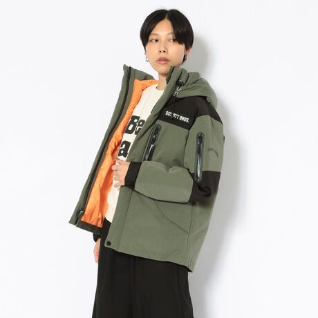 Schott／ショット 2TONE DOWN PARKA WOMENS 