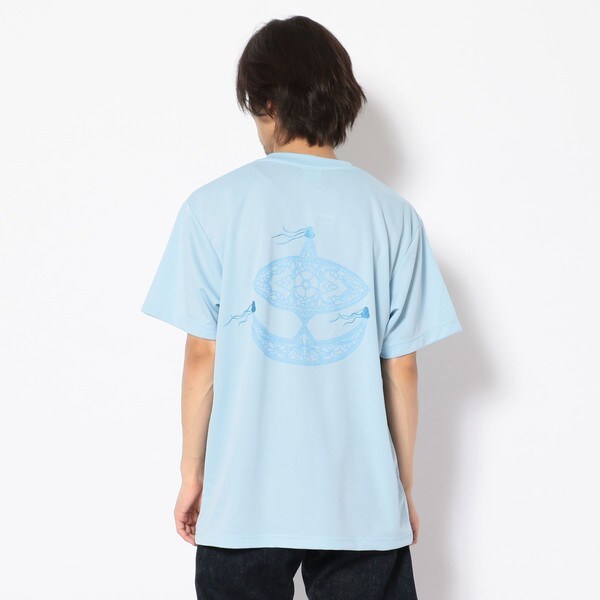 rajabrooke／ラジャブルック WAU LOGO DRY TEE