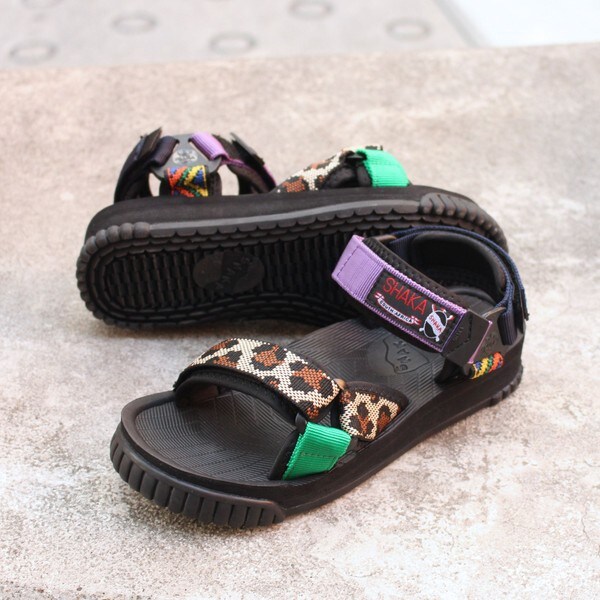 other シャカ SHAKA サンダル クロス 23 茶 ブラ シャカ SHAKA サンダル アニマル FIESTA COWHAIR フィエスタ