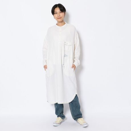 and wander／アンドワンダー thermonel tunic 