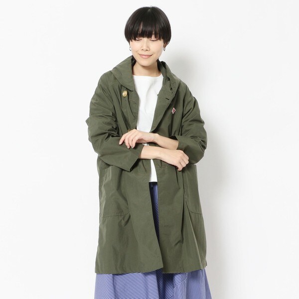 DANTON／ダントン NYLON TAFFETA HOODCOAT