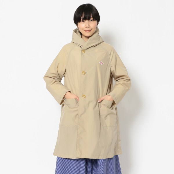DANTON／ダントン NYLON TAFFETA HOODCOAT