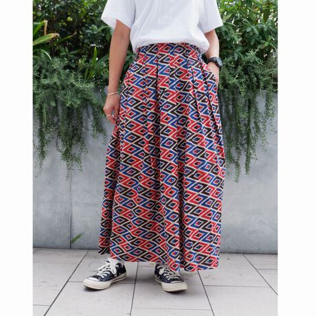 マナスタッシュ Manastash ポケット付き ヘンプ スカート M（Women