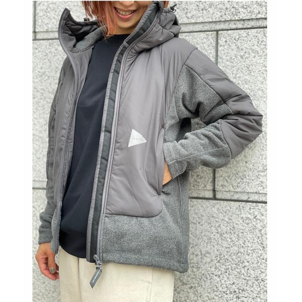 and wander／アンドワンダー top fleece jacket トップフリース