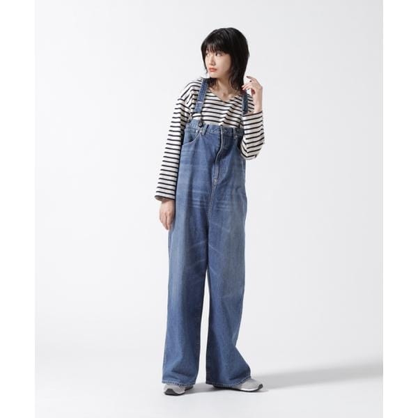 RHODOLIRION／ロドリリオン 5POCKETS SUSPENDER PANT - DENIM