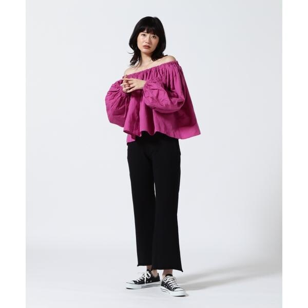 INDIA IS BEAUTIFUL・crinkle / コットンリネンブラウス INDIA IS BEAUTIFUL COTTON LINEN BLOUSEコットンリネンブラウス