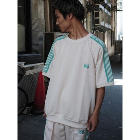 Needles／ニードルズ 別注 TRACK CREW T-Shirt 別注トラッククルーT 