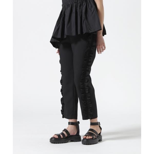 ロドリリオン　チノ　フリルベスト　ブラック 人気 商品 通販ファッション - ロドリリオン チノ フリルベスト