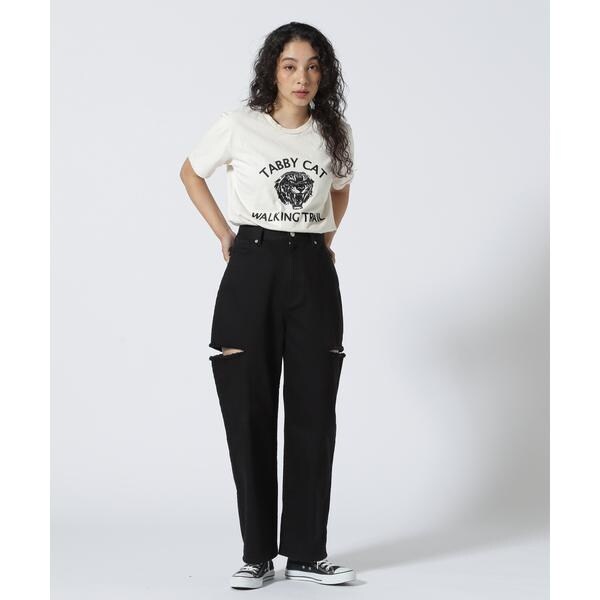 MIXTA／ミクスタ CREW NECK TABBY CAT Tシャツ | ビーバー(BEAVER