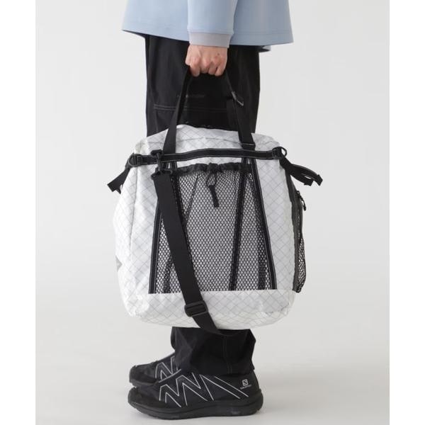 [�}���C]and wander�^�A���h�����_�[ ECOPAK 30L 3way tote bag/�r�[�o�[�iBEAVER�j �I�t�z���C�g3