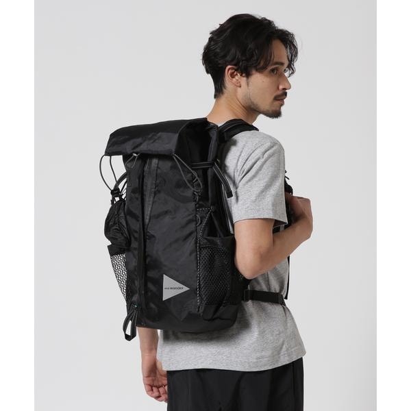 [�}���C]and wander�^�A���h�����_�[ ECOPAK 30L backpack/�r�[�o�[�iBEAVER�j �u���b�N