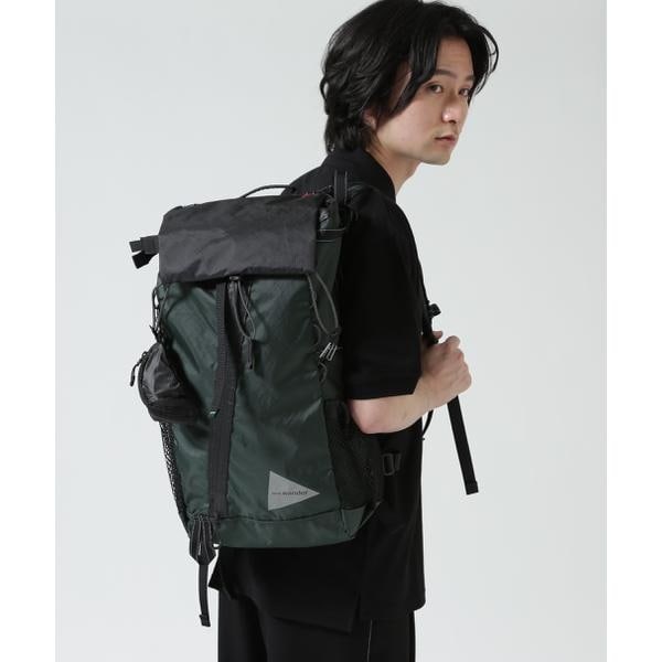 [�}���C]and wander�^�A���h�����_�[ ECOPAK 30L backpack/�r�[�o�[�iBEAVER�j �O���[��