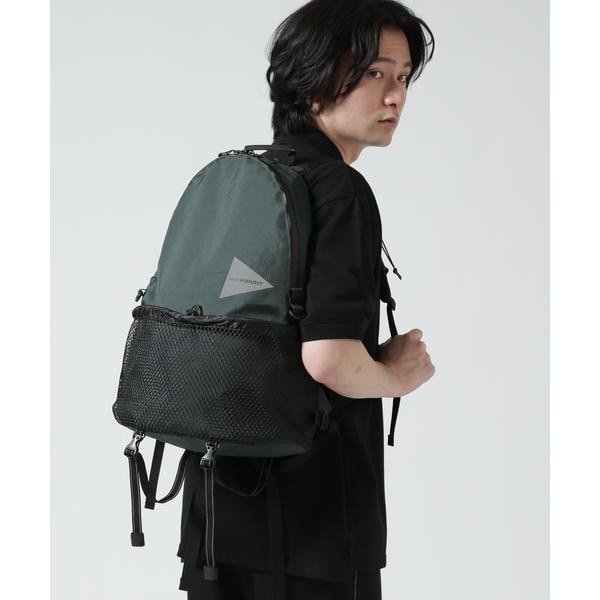 [�}���C]and wander�^�A���h�����_�[ ECOPAK 20L daypack/�r�[�o�[�iBEAVER�j �O���[��