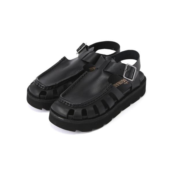 Meare Buckle / メンズメアバックル （ブラックレザー） -Clarks