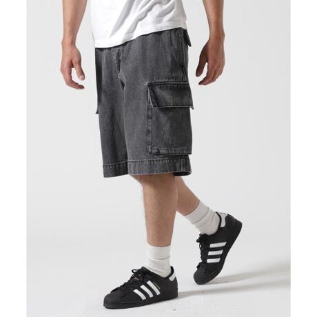 [^ԁF7815113215]B omnivore^r[Ij{[@DENIM CARGO SHORTS fjJ[SV[cEHbV̂fjV[cBJ[S|PbgX^CÕ|CgɂȂĂACełByB omnivore^r[Ij{[zomnivoreGHnɑꂸAlXȃt@bVX^Cƃ~bNXĒmāB
