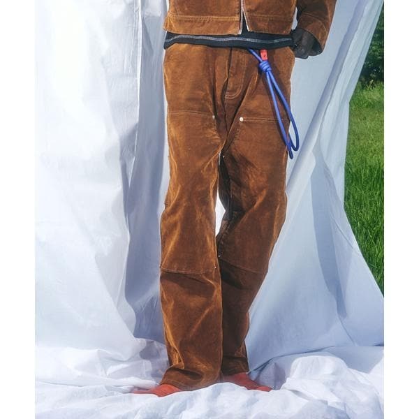 B omnivore／ビーオムニボー  FLOCKY DENIM PANT フロッキーデニムパンツ