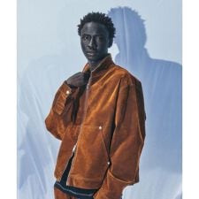 B omnivore／ビーオムニボー  FLOCKY DENIM COVER JACKET フロッキ