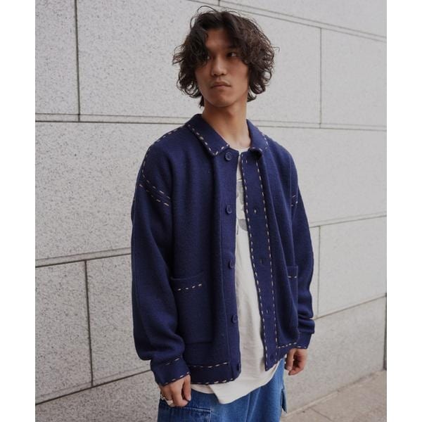 Schottシャギーニット レオパード schott（ショット）の「Schott/ショット/SHAGGY KNIT LEOPARD