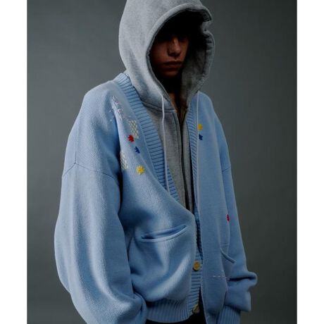 [^ԁF7816141202]B omnivore^r[Ij{[@HAND STITCH CARDIGAN nhXeb`J[fBK{fB̊eɃnhXeb`J[fBKBXeb`REDABLLUEAYELLOWȂǂ̐FgĂA邾ŃeV̏オACełBfނ̓Rbg100Ȃ̂ŐȂǂꂪȒPȂ̂ꂵ|CgłB3FWJŁAeFłȂC[WςƎv܂B񂠂ȂD݂1ĉIyB omnivore^r[Ij{[zomnivoreGHnɑꂸAlXȃt@bVX^Cƃ~bNXĒmāB