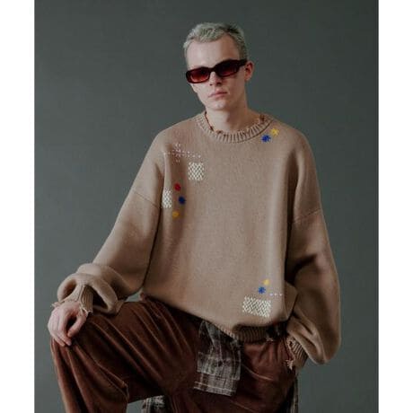 [^ԁF7816140205]B omnivore^r[Ij{[@HAND STITCH CREWNECK KNIT nhXeb`N[lbNjbg{fB̊eɃnhXeb`N[lbNjbgBXeb`REDABLLUEAYELLOWȂǂ̐FgĂA邾ŃeV̏オjbgłB܂A_[WHĂXeb`ƍ킹USED̂镵͋CɎdオĂ܂Bfނ̓Rbg100Ȃ̂ŐȂǂꂪȒPȂ̂ꂵ|CgłB3FWJŁAeFłȂC[WςƎv܂B񂠂ȂD݂1ĉIyB omnivore^r[Ij{[zomnivoreGHnɑꂸAlXȃt@bVX^Cƃ~bNXĒmāB