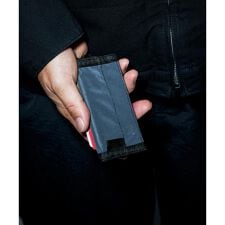 PACKING／パッキング　BLACK REFLECTIVE WALLET